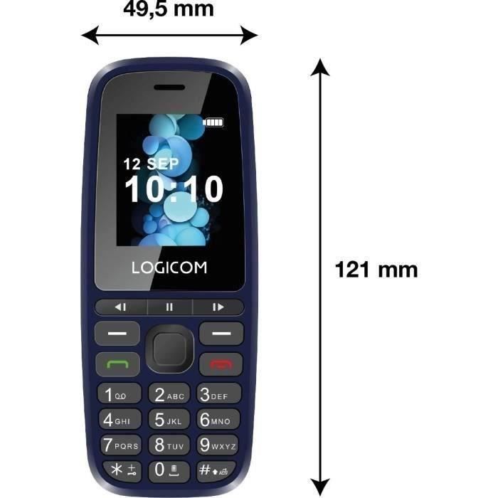 Mobile Phone - LOGICOM - Posh 402 - Blue