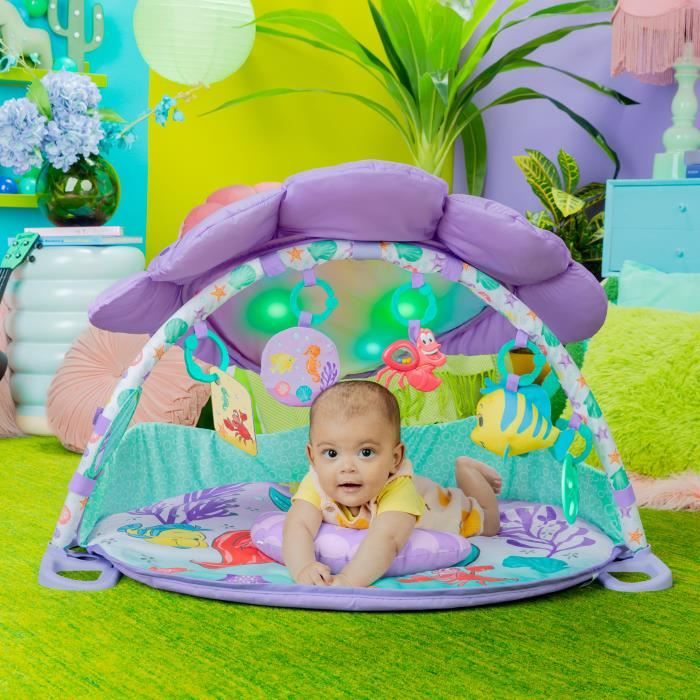 Disney Baby Awakening Carpet La Petite Sirene - Luminous and Musical - 48 x 81 x 81 cm - Multicolor - Birth
