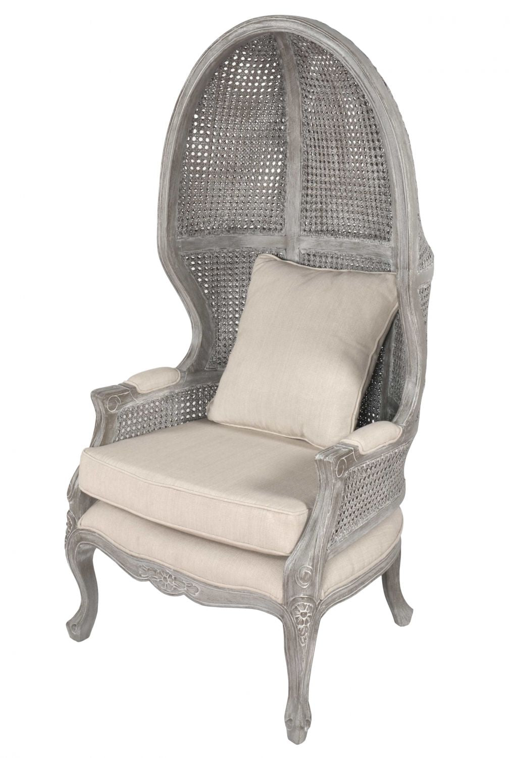 Mystique Grey Continental Balloon Chair