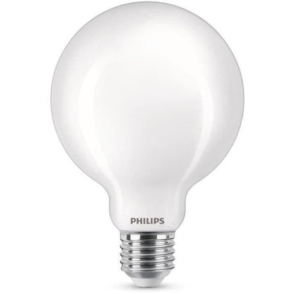 Philips LED Equivalent 60W E27 Warm Warm Non -Dimmable, Glass