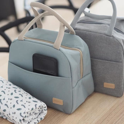 BEABA, Insulated lunch bag Sage green