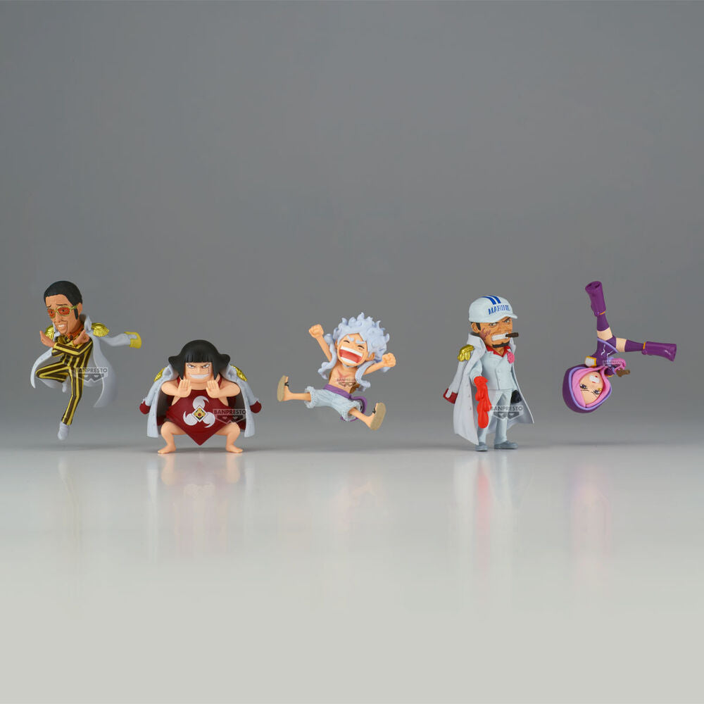 One Piece World Collectable Egghead 6 assorted figure 6-9cm