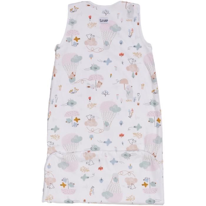 Summer comforter - TINEO - BALLOONS - Adjustable - White