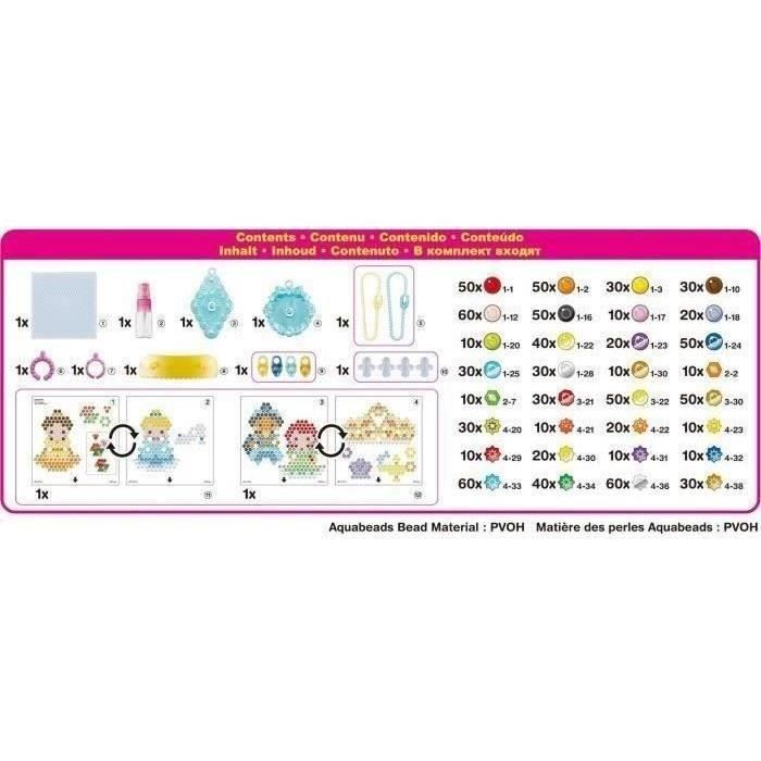 My Disney princesses accessories - 31997 - Pearls that stick with water