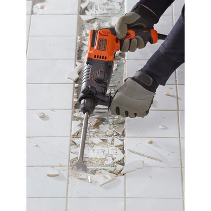 BLACK + DECKER BEHS01-QS HAMMER DRILL SDS + 650 WATTS