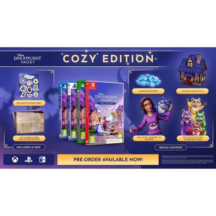 Disney Dreamlight Valley Cozy Edition - Nintendo Switch Game (Code In A Box)