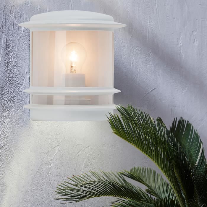 HOLLYWOOD-Wall Lamp H25cm White Brilliant