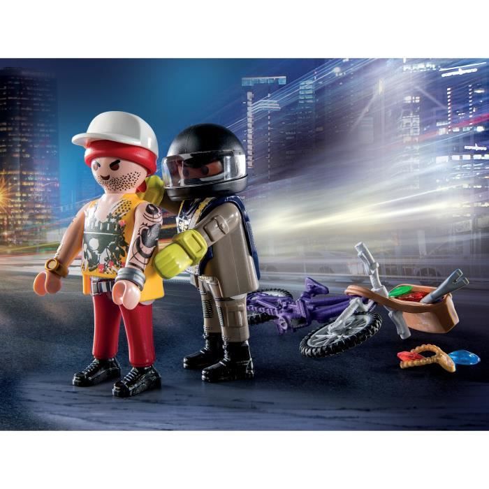 Playmobil - 71255 - City Action - Starter Pack Agent and Thief
