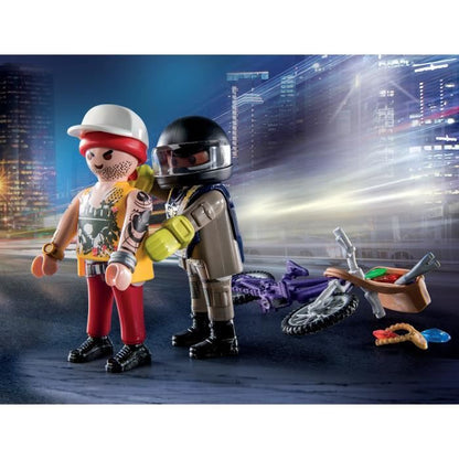 Playmobil - 71255 - City Action - Starter Pack Agent and Thief