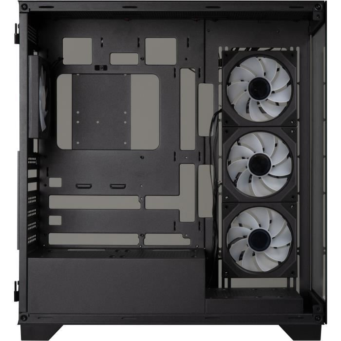 PC Case - BITFENIX - CETO Premium Edition - Mid-Tower - ATX - Black - Tempered Glass - USB-C and A-RGB