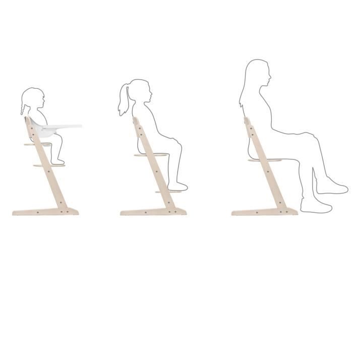 CYBEX IRIS High Chair - Wood - All White