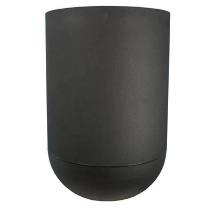 RIVIERA GRANIT TULIP round flower box - Plastic - Diameter 50 cm - Black