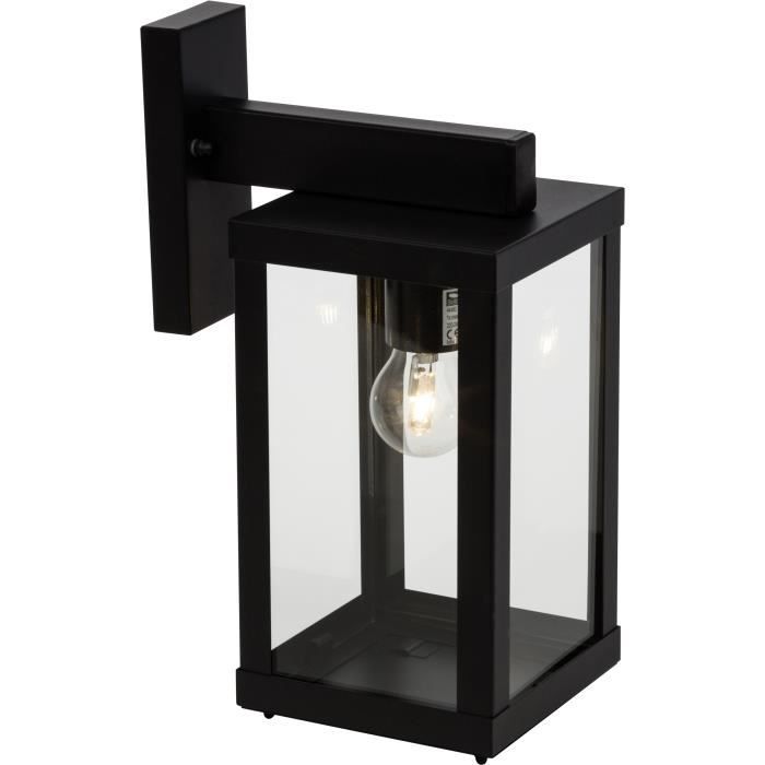 BRILLIANT Outdoor Wall Light GAIA - E27 - 1x60W - Black color