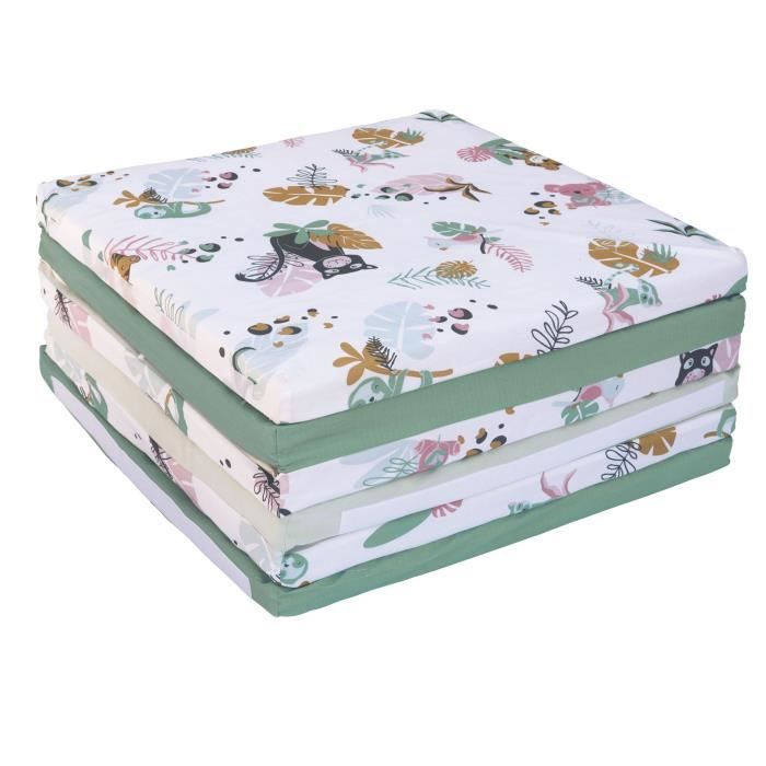 TINEO Maxi Rug Malin Jungle Buddies 5 in 1 - Evolutive - Removable cover - 180x200 cm - New collection