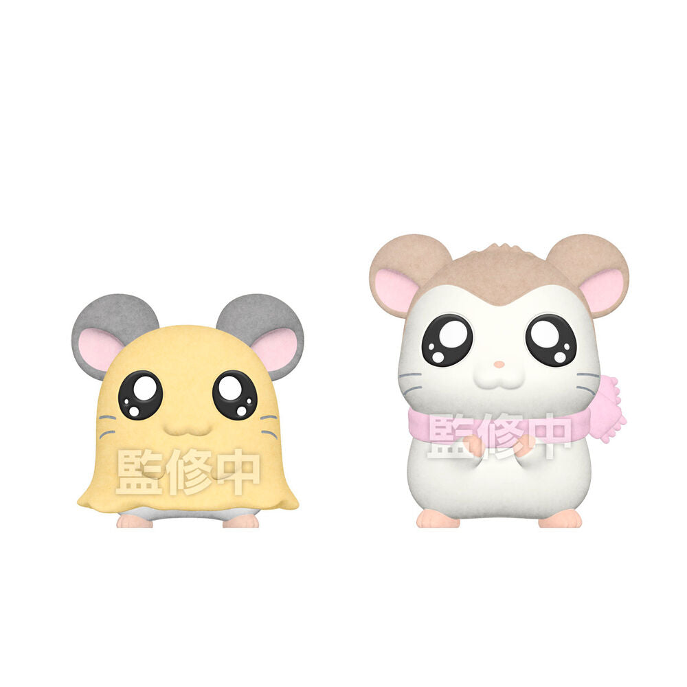 Hamtaro Flocked Doll assorted figure 4cm