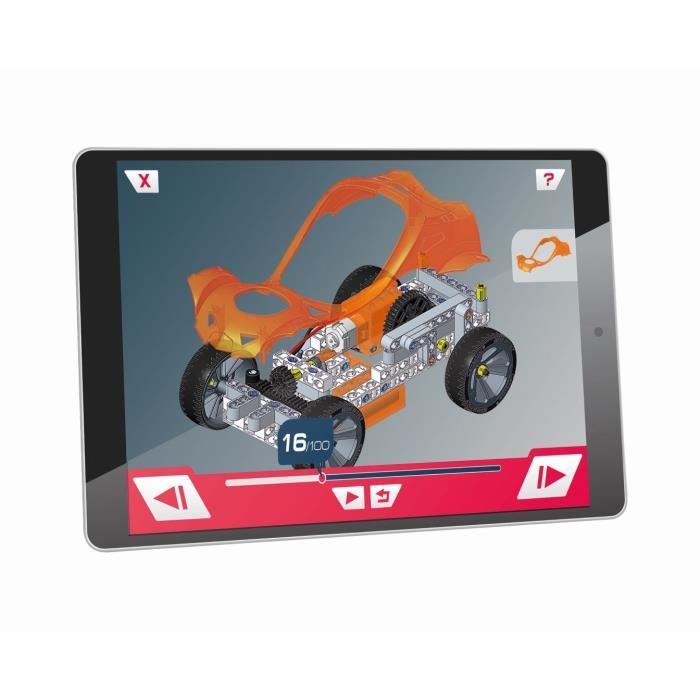 CLEMENTONI - Vehicles and machines - 50 constructions - Illustrated manual and application for 3D visualization - Made in Italy