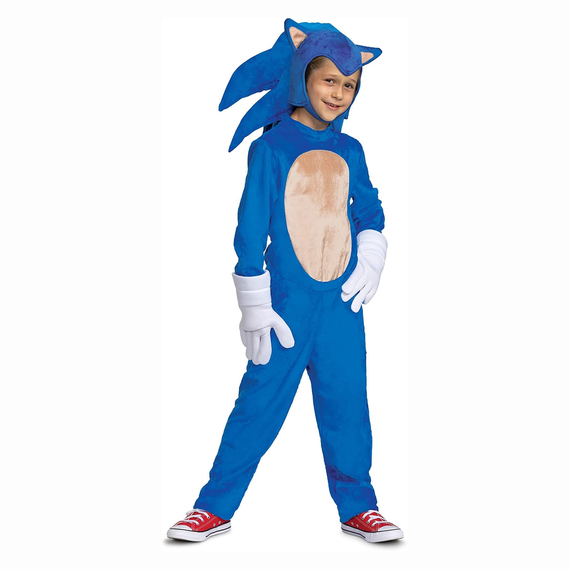 Sonic Movie Deluxe Boys Costume | Large 10-12