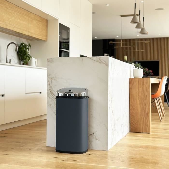 KITCHEN MOVE LARGO Automatic Kitchen Waste Bin - 42 L - 32x25x64 cm - Gray