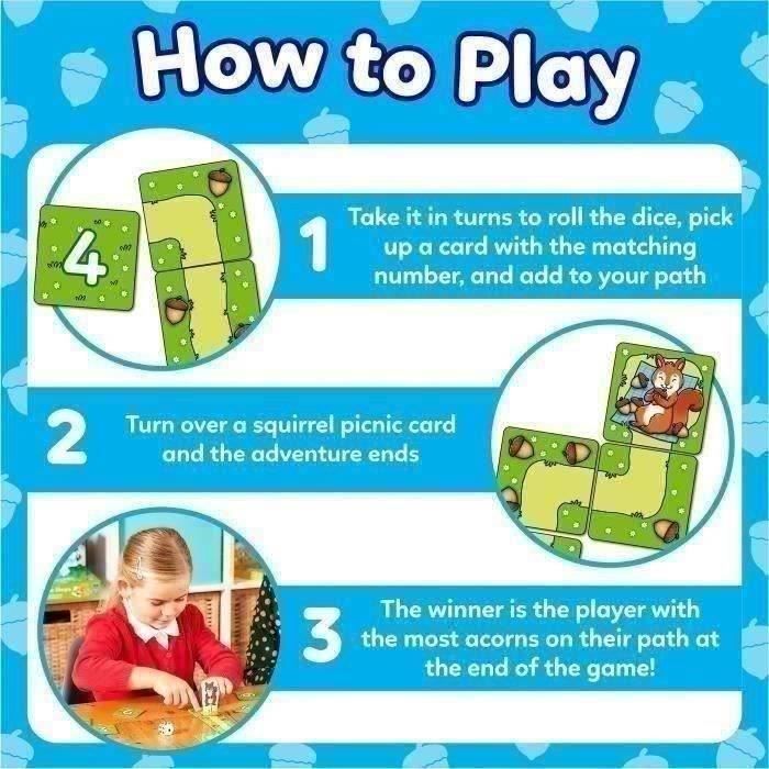 Number games with our friend the squirrel - ORCHARD