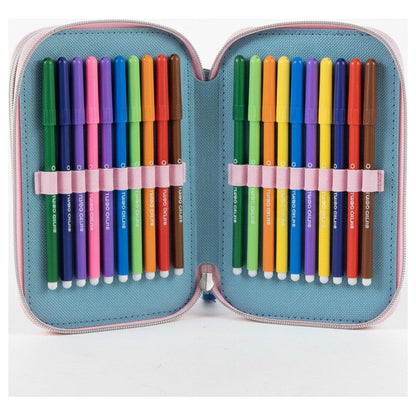 Disney Stitch triple pencil case