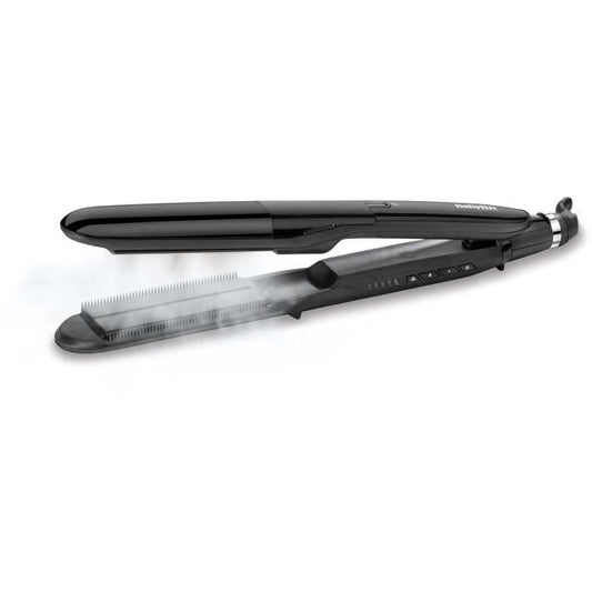 BABYLISS ST492E Steam Straight Steam Straightener - 39mm wide ceramic plates - 5 temperatures 150 ° C-230 ° C-Advanced Ceramics Heater