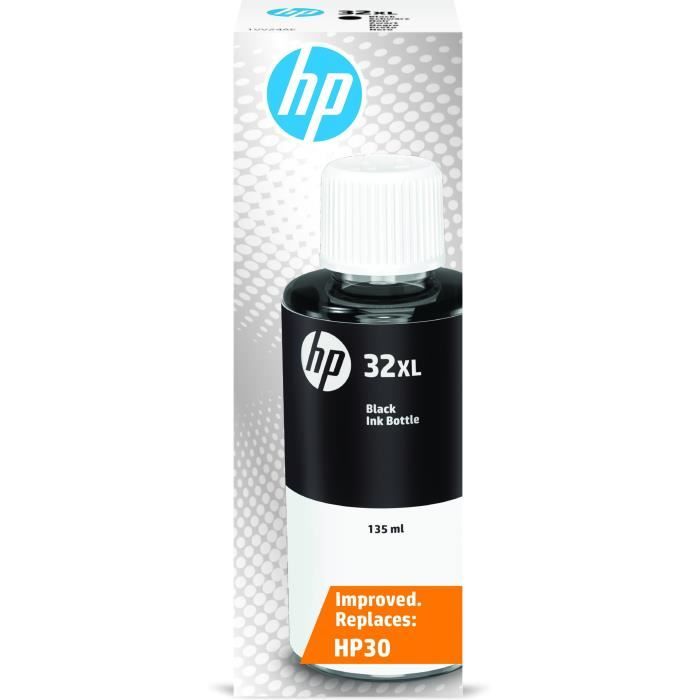 Hp Ink Cartridge HP 32XL High Yield Black Ink Bottle Genuine 135 ml (1VV24AE) for HP Smart Tank Plus 455 / 457