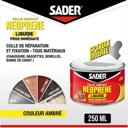 SADER Neoprene Liquid Contact Liquid Metal Box - 250 ml