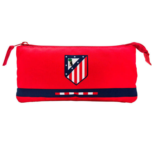 Atletico de Madrid triple pencil case