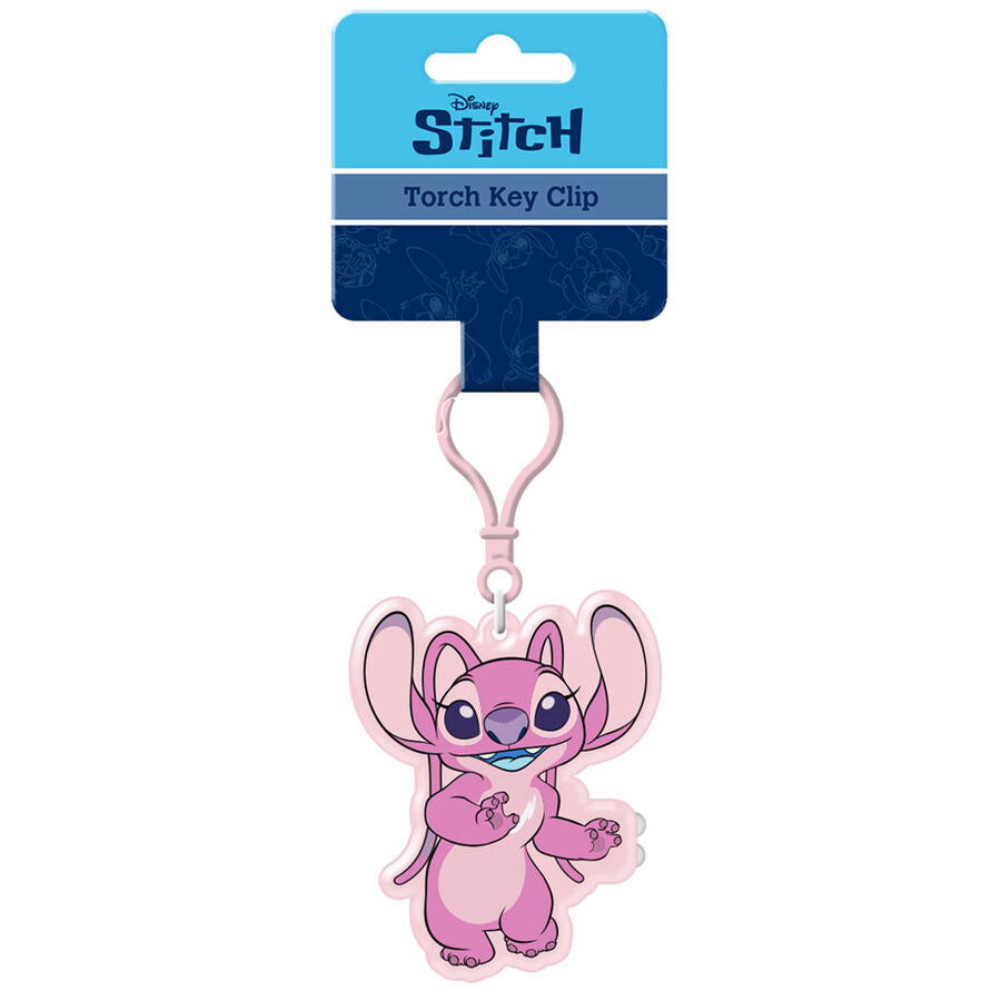 Disney Stitch Angel keychain