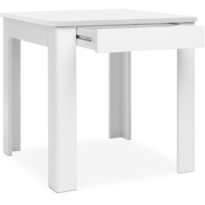 OSLO Table - Rectangular - 4 people - 80 x 77 x 80 cm - White