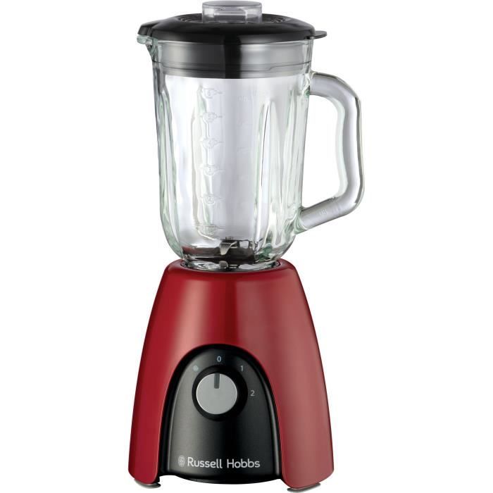 Blender - RUSSEL HOBBS - Desire Red - 650 W - 2 speeds + Pulse - Red