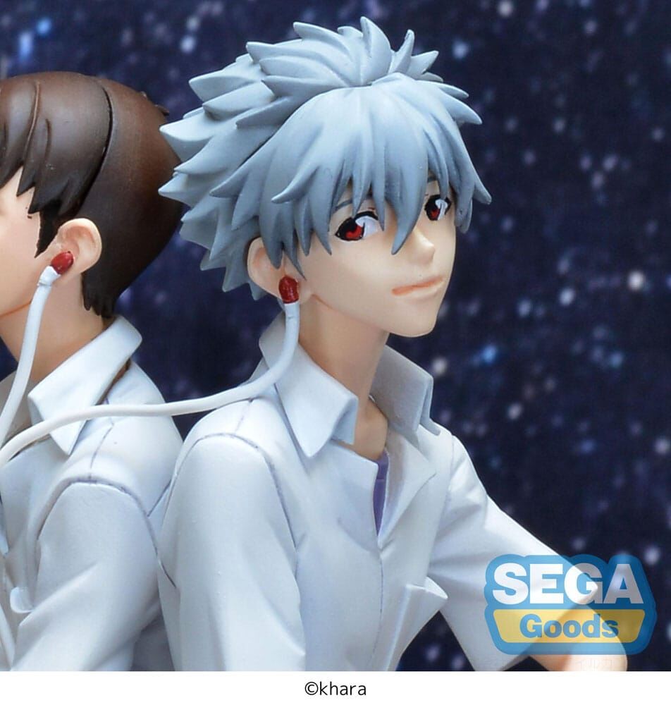 Rebuild of Evangelion Kaworu Version Shinji & Kaworu Luminasta figure 17cm