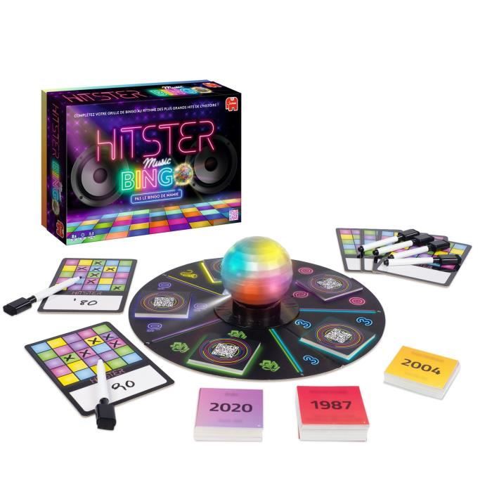 Board game - DUJARDIN - Hitster Bingo - Relive 100 years of musical hits