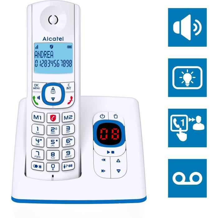 Alcatel F530 voice blue