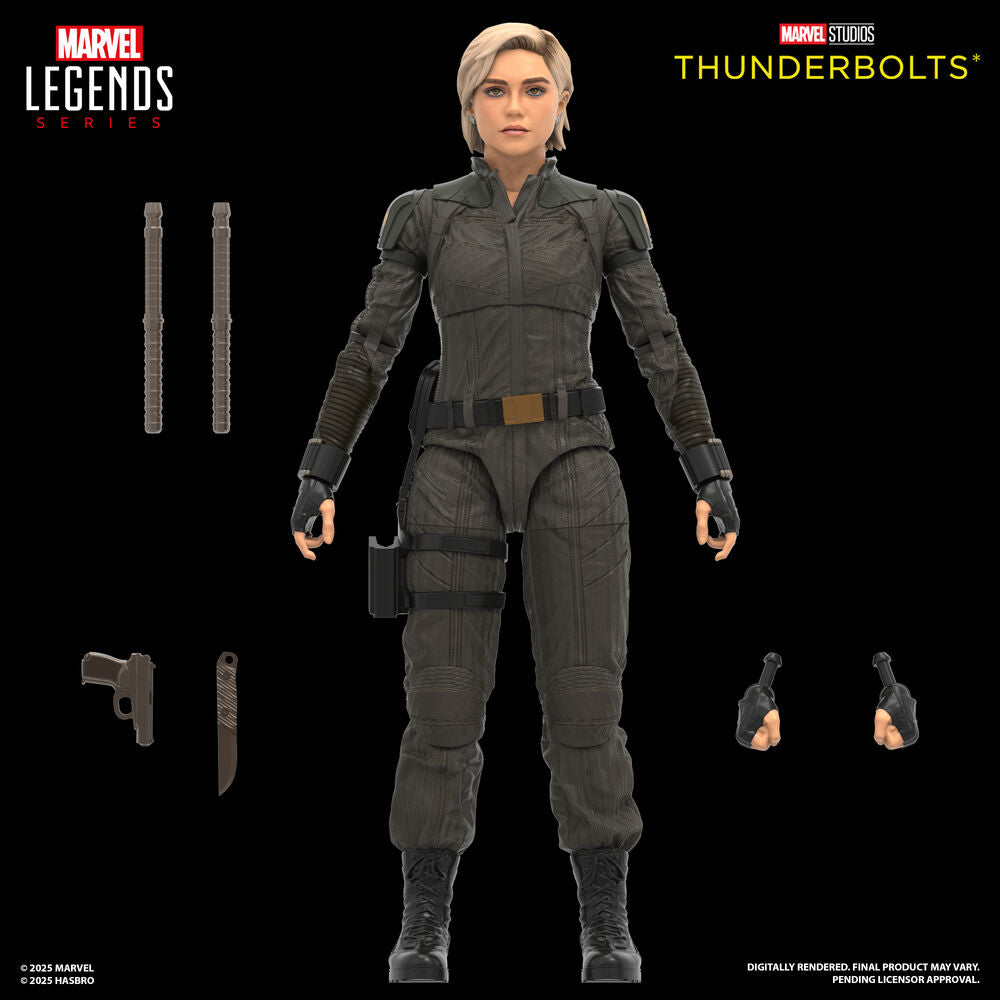 Marvel Legends Thunderbolts Yelena Belova & Red Guardian pack 2 figures