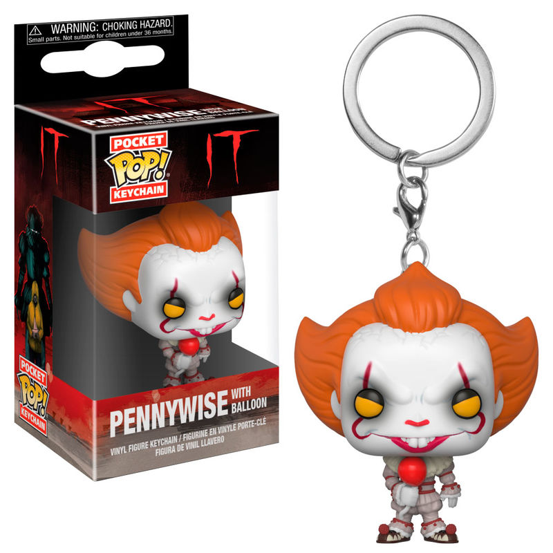 Pocket POP Keychain IT Pennywise with balloon
