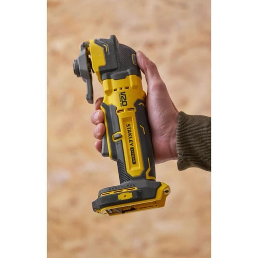 Brushless Oscillating Tool - STANLEY FATMAX V20 - SFMCE510B-XJ - Lithium 18V - Without Battery