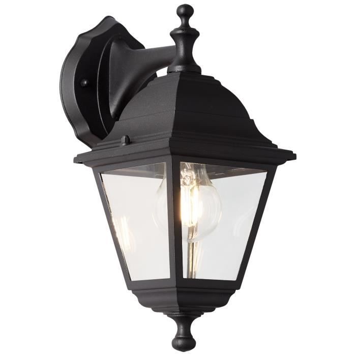 Brilliant Outdoor Applique Outdoor Nissie Noir E27 1x60w