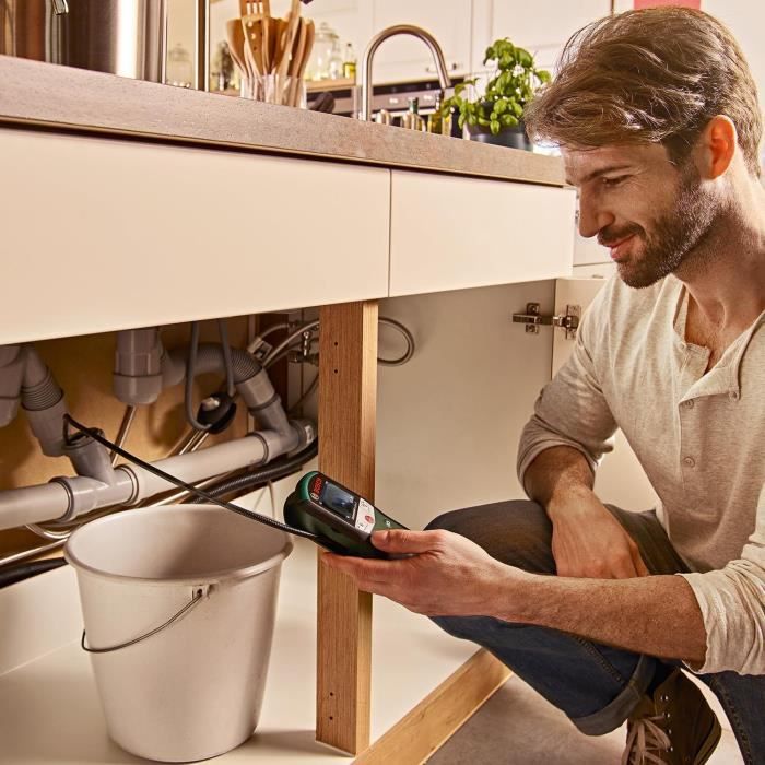 Bosch UniversalInspect inspection camera (8 mm diameter endoscope for high-quality colour images with a