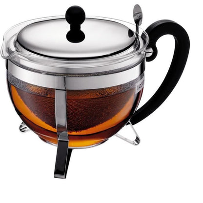 BODUM CHAMBORD Teapot with 1.3L gray sieve