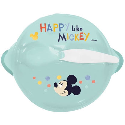 Mickey airtight bowl with suction cup and spoon +10 months