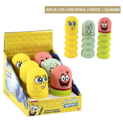 Bob Sponge assorted silicone pencil case