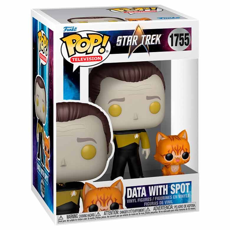 POP figure Star Trek Data with Spot