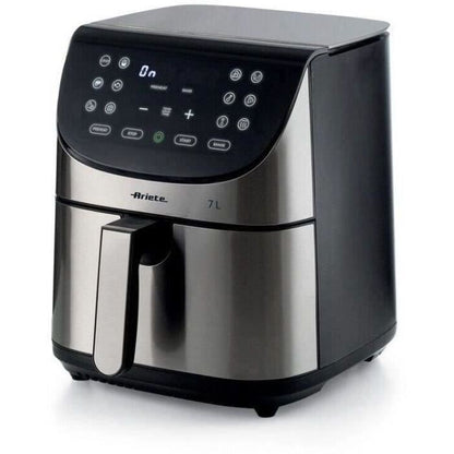 ARIETE digital oil-free fryer - brushed stainless steel - XXL 2 kilos - Model 4628
