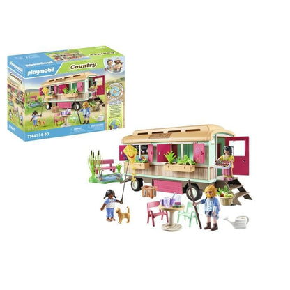 PLAYMOBIL 71441 Caravan café boutique - Country - Ages 4 and up