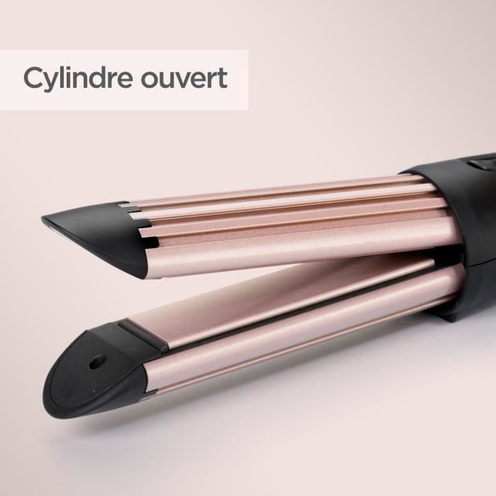 BABYLISS C112E Curl Styler Luxe curling iron - Slotted cylinder with ceramic plates - Fresh air technology - Large diameter