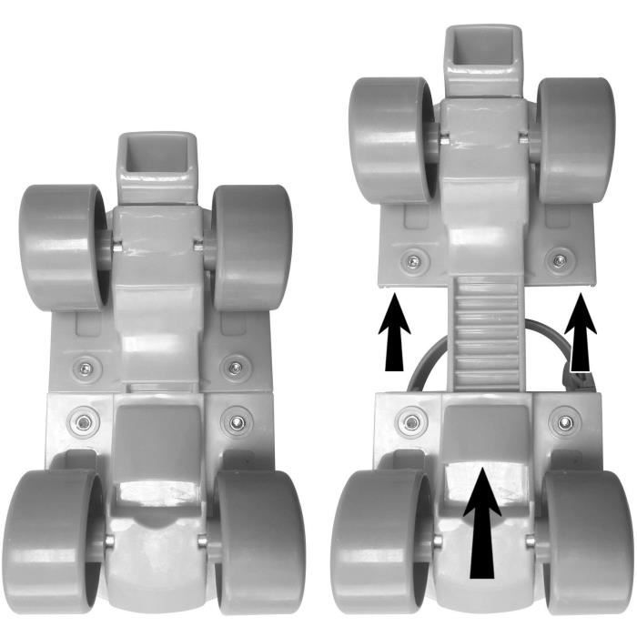 STAMP - Set Roller skates with knee pads - Spidey