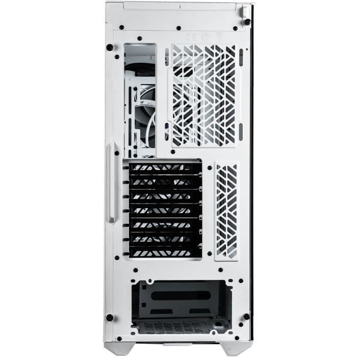 Gaming case - COOLER MASTER - MasterBox MB520 - Glass front - White ARGB - 3x120mm