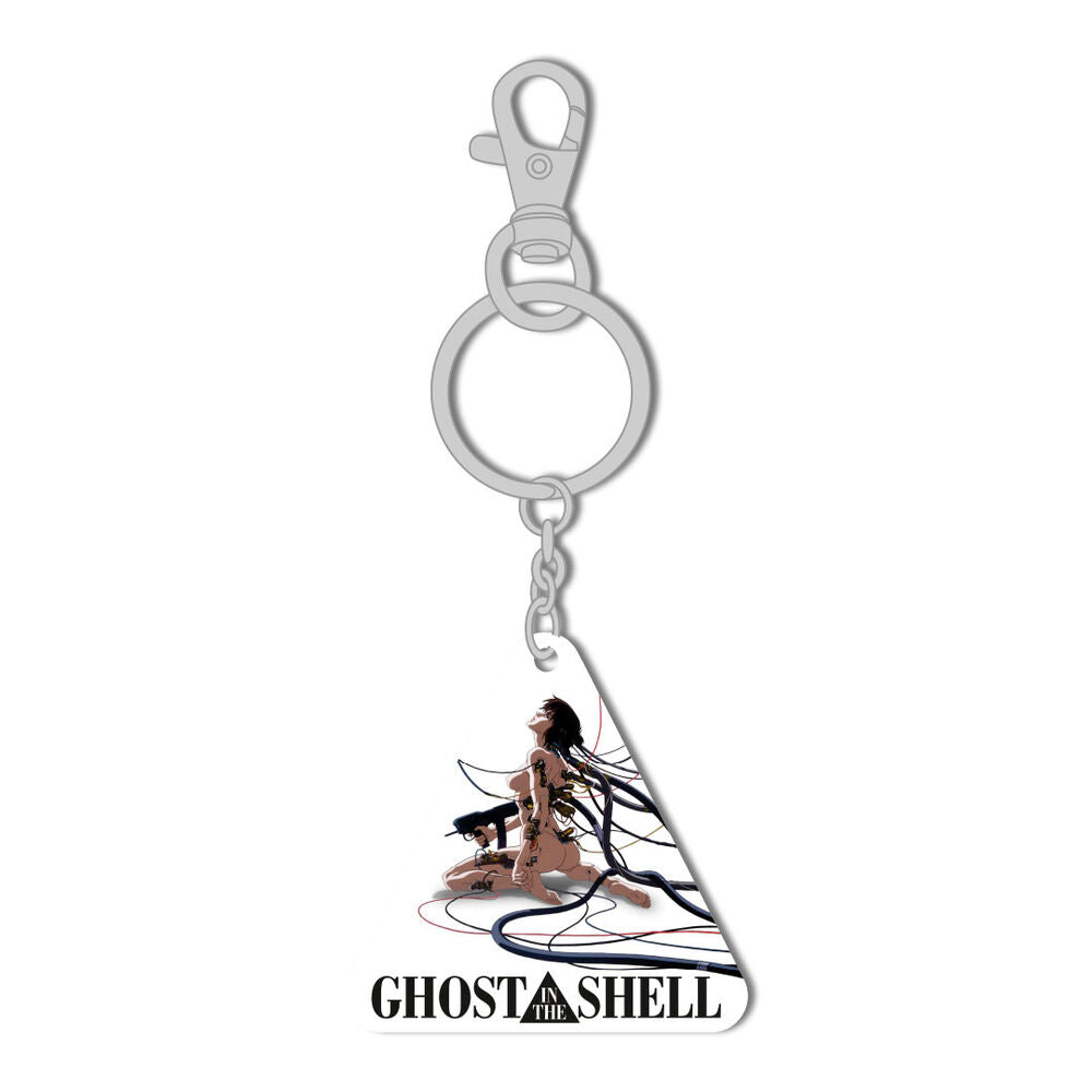 Ghost in the Shell Resting Motoko metal keychain