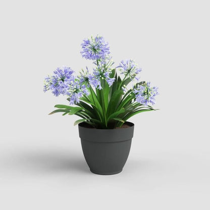 Pot Capri Campana 30cm Anthracite